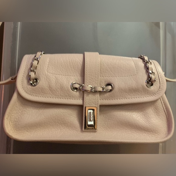 🥳TWO ICONIC CHANEL FLAP BAGS. One is blush. One beige. Great buy!!!! - Picture 3 of 8